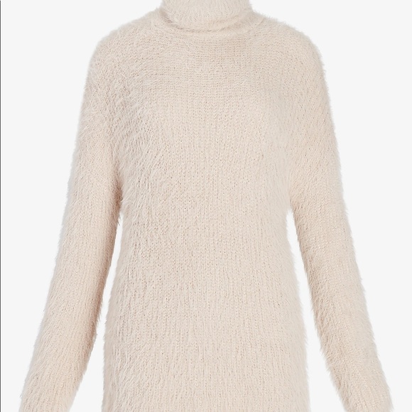 Fuzzy Cowl Neck Sweater - Picture 2 of 3